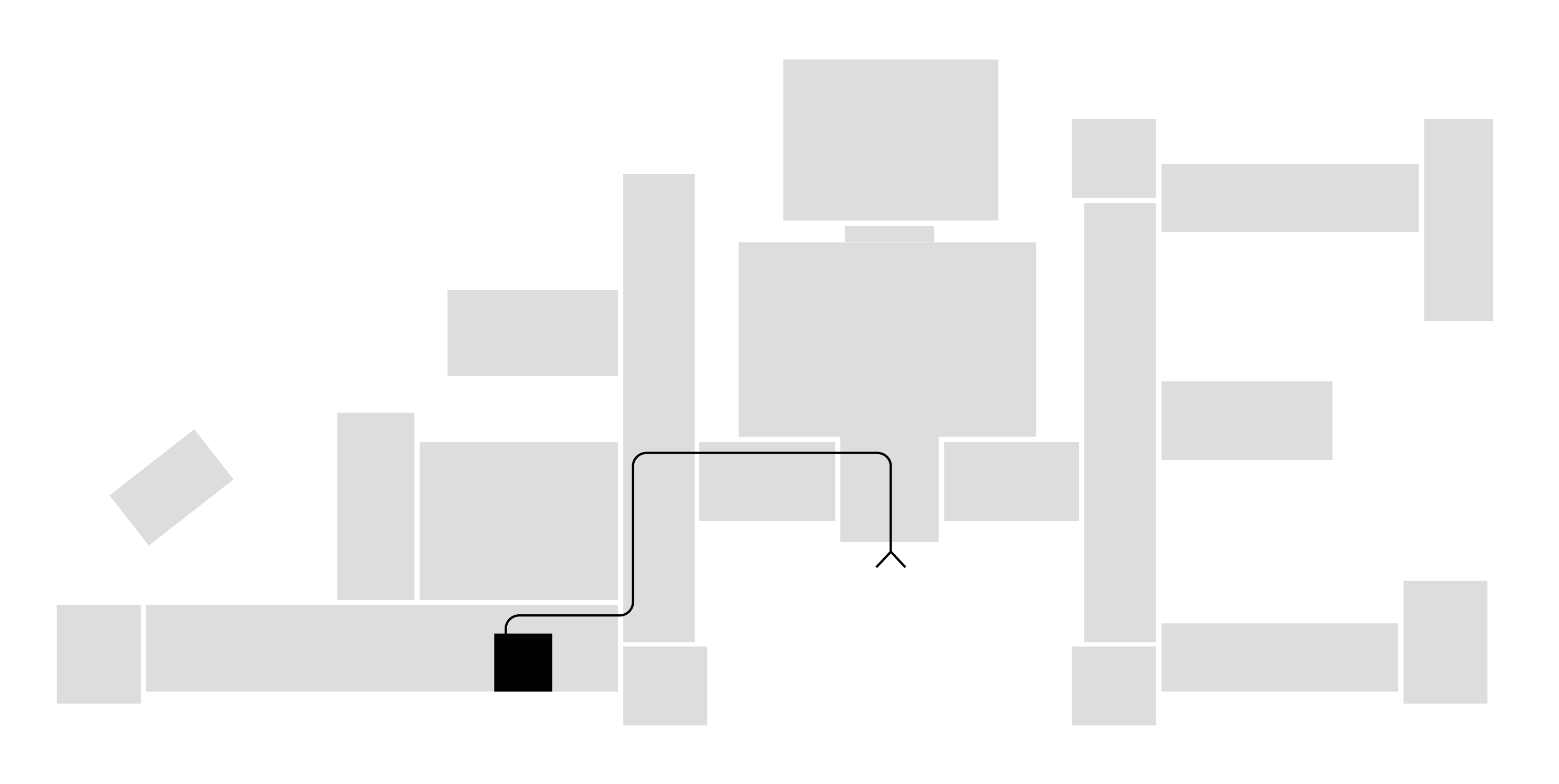 Map of the Faculty of Architecture (Bouwkunde), with the building marked and the route to Room 01.Oost.410